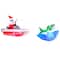 14ft. Inflatable Christmas Boat Fishing Santa with Swirling Lights
